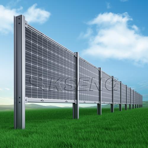 vertical solar mounting