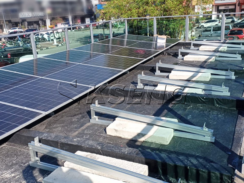 Ballast Roof Solar Solution in Malaysia