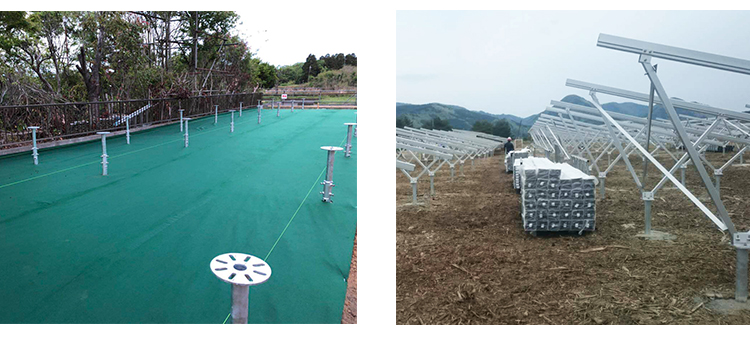 solar ground screw