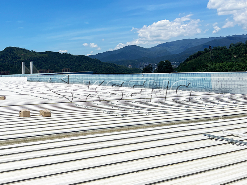 solar roof mounting system