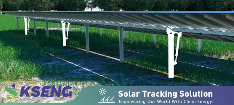 Kseng Solar single-axis solar tracker 