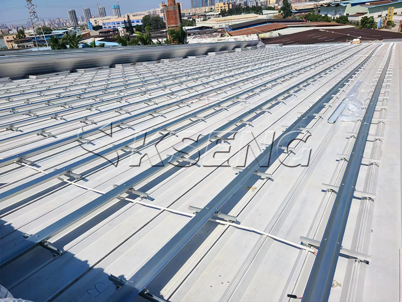 solar panel mount roof