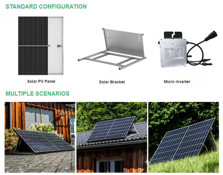 balcony solar power system