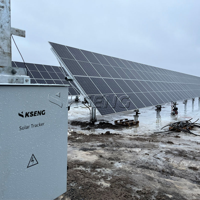 one axis solar tracker