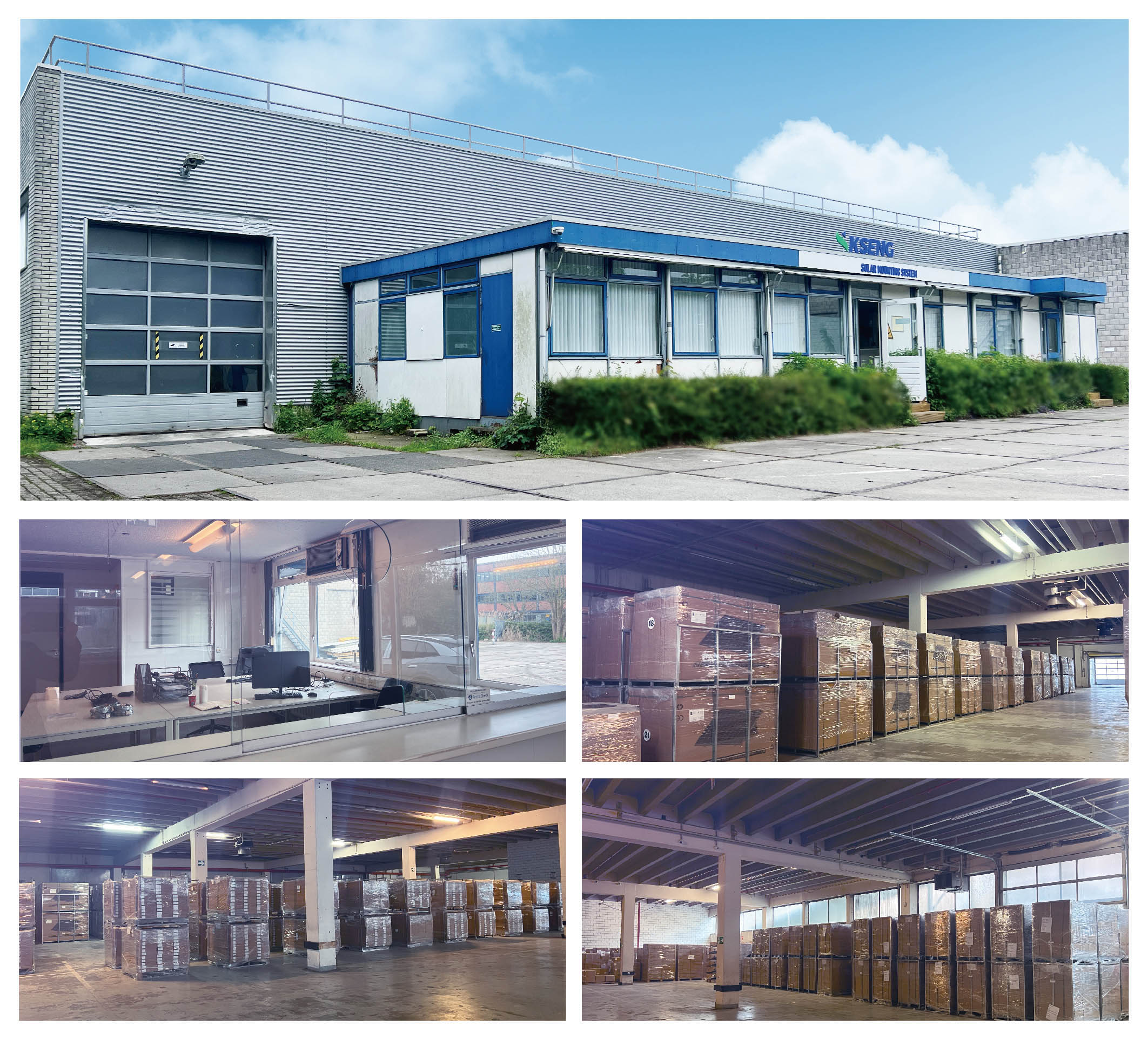 kseng solar EU warehouse in Netherlandd