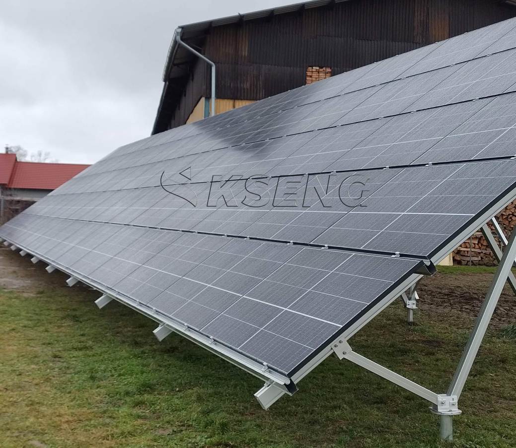 solar ground mounting structure