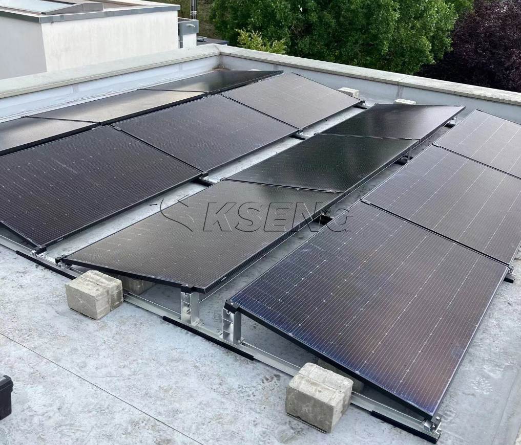 solar ballast roof mount