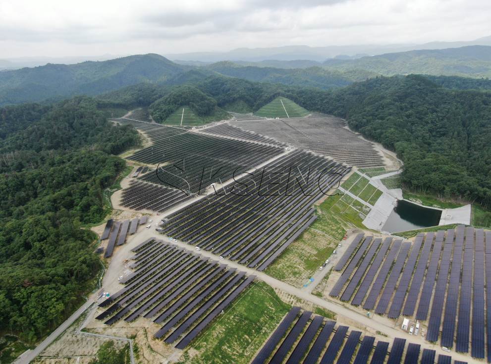 solar ground mounting structure
