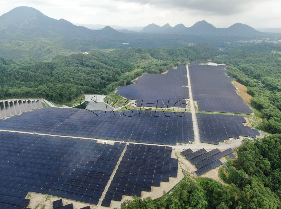 solar ground mounting structure