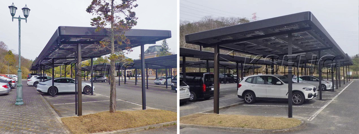 aluminum solar carport