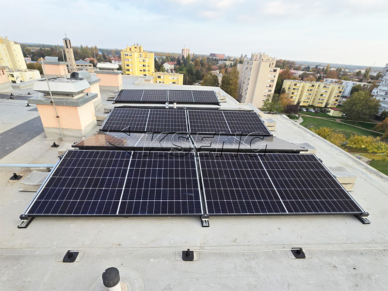 solar ballast roof mount