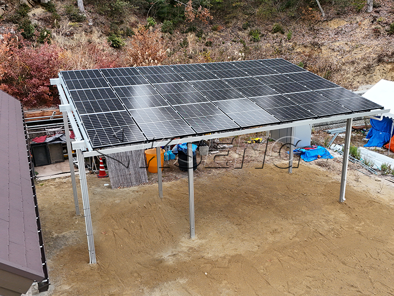 aluminum solar carport