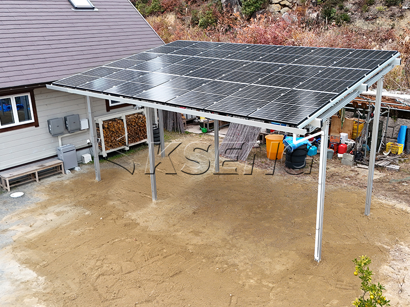 aluminum solar carport