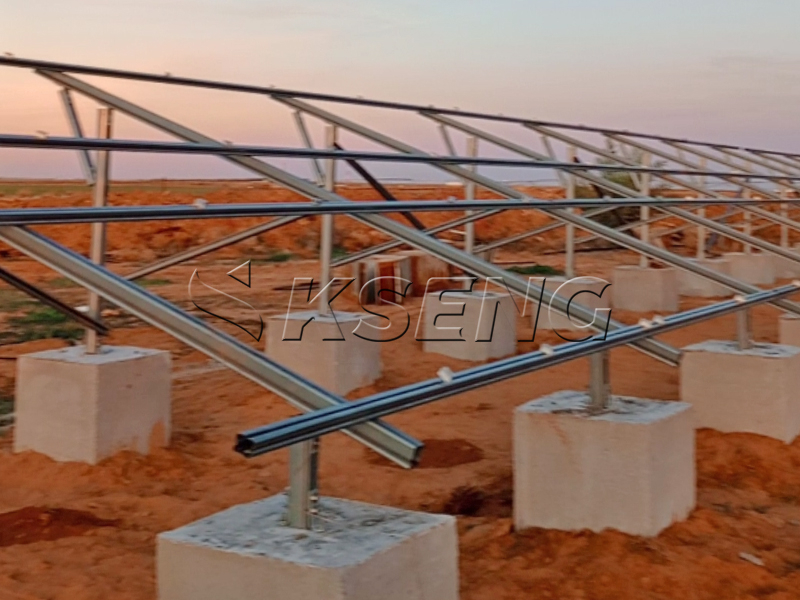 ground mount solar rack