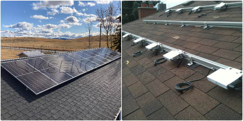 solar roof mounting system