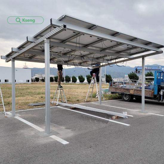 solar carport mounting