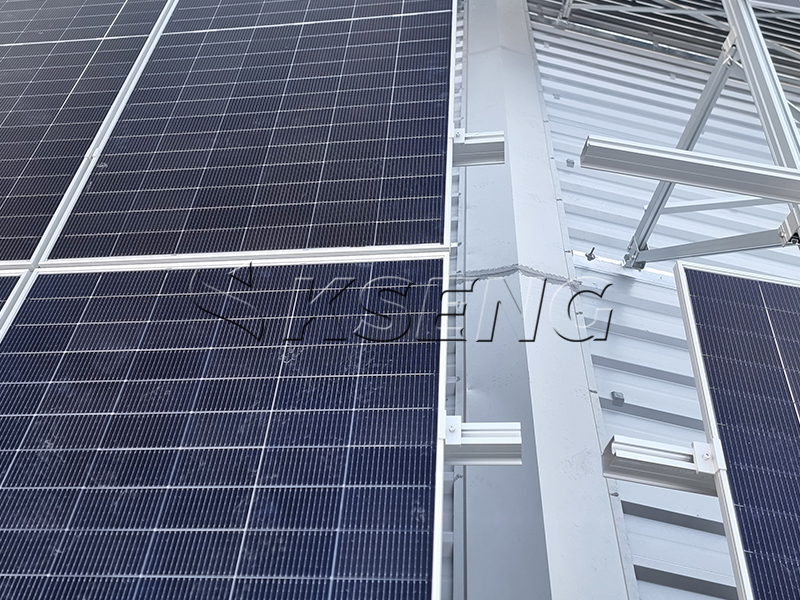 solar roof mounting system