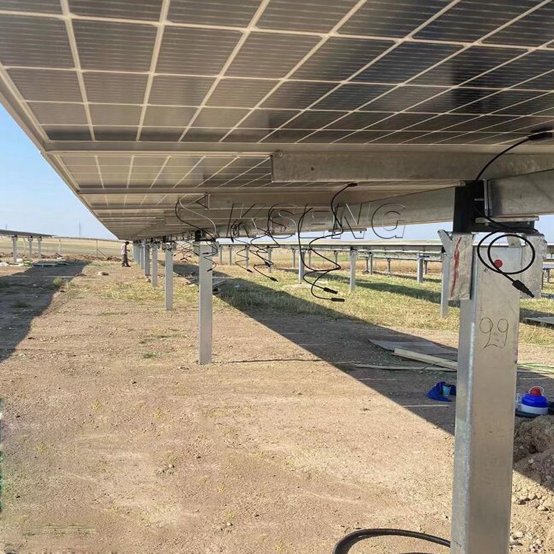 single axis solar tracker