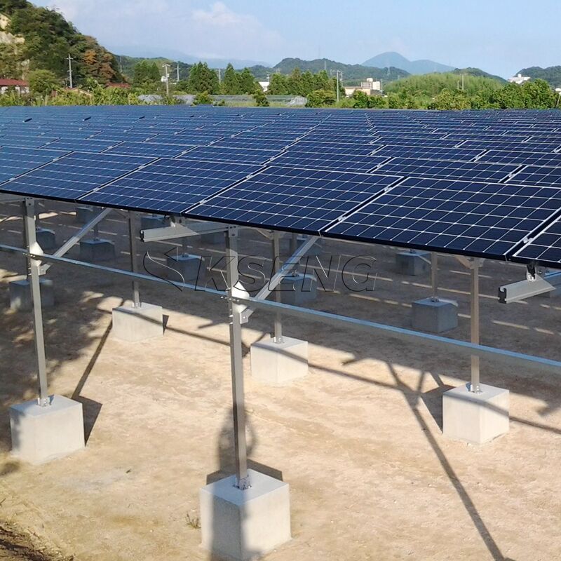 solar farm mounting system