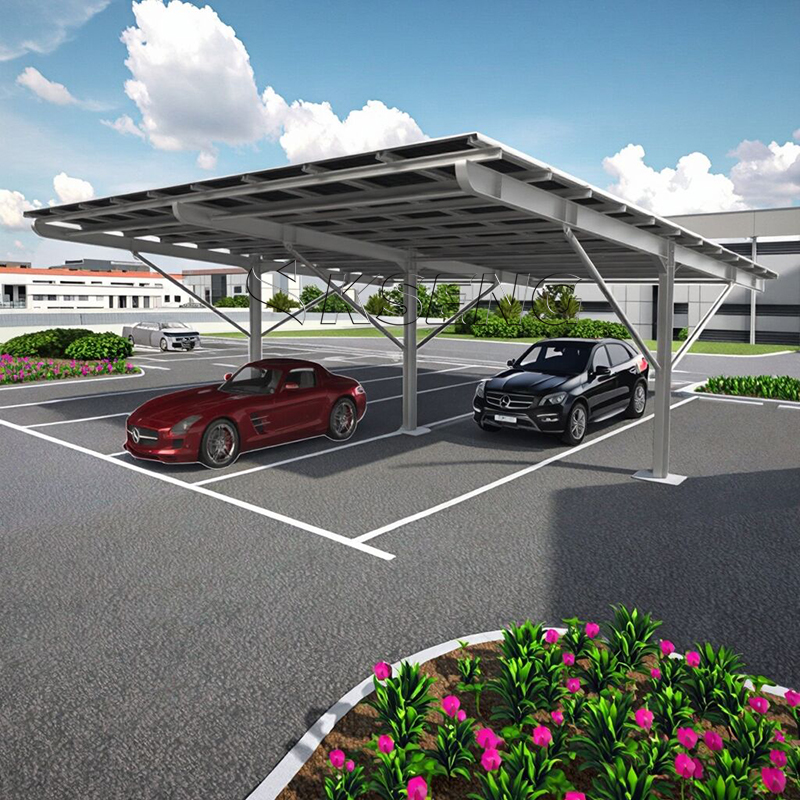 solar panels carport mounting system