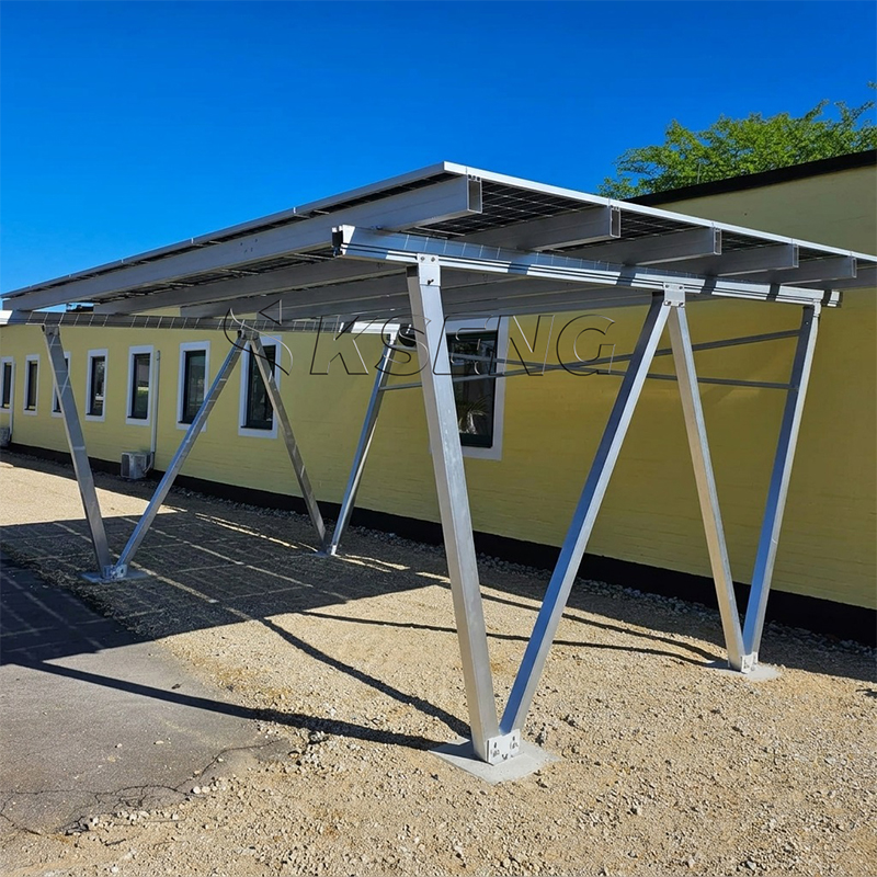 Solar carport mounting solution designed for long-term outdoor performance. Solar carport mounting solution designed for long-term outdoor performance.