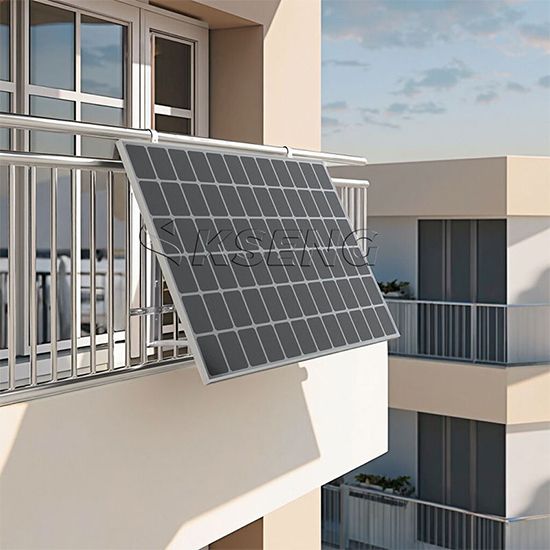 Adjustable Balcony Solar Mounting System designed to optimize solar panel positioning and improve energy collection efficiency