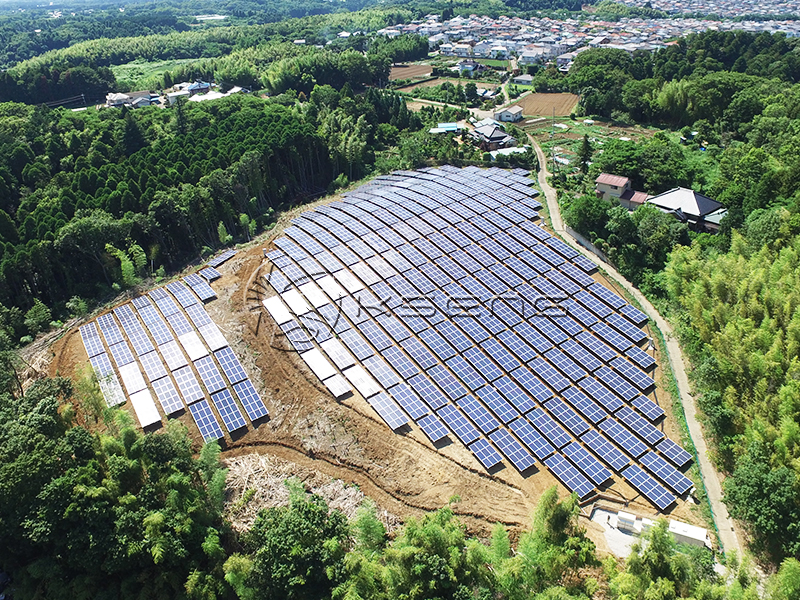 solar mounting system ground