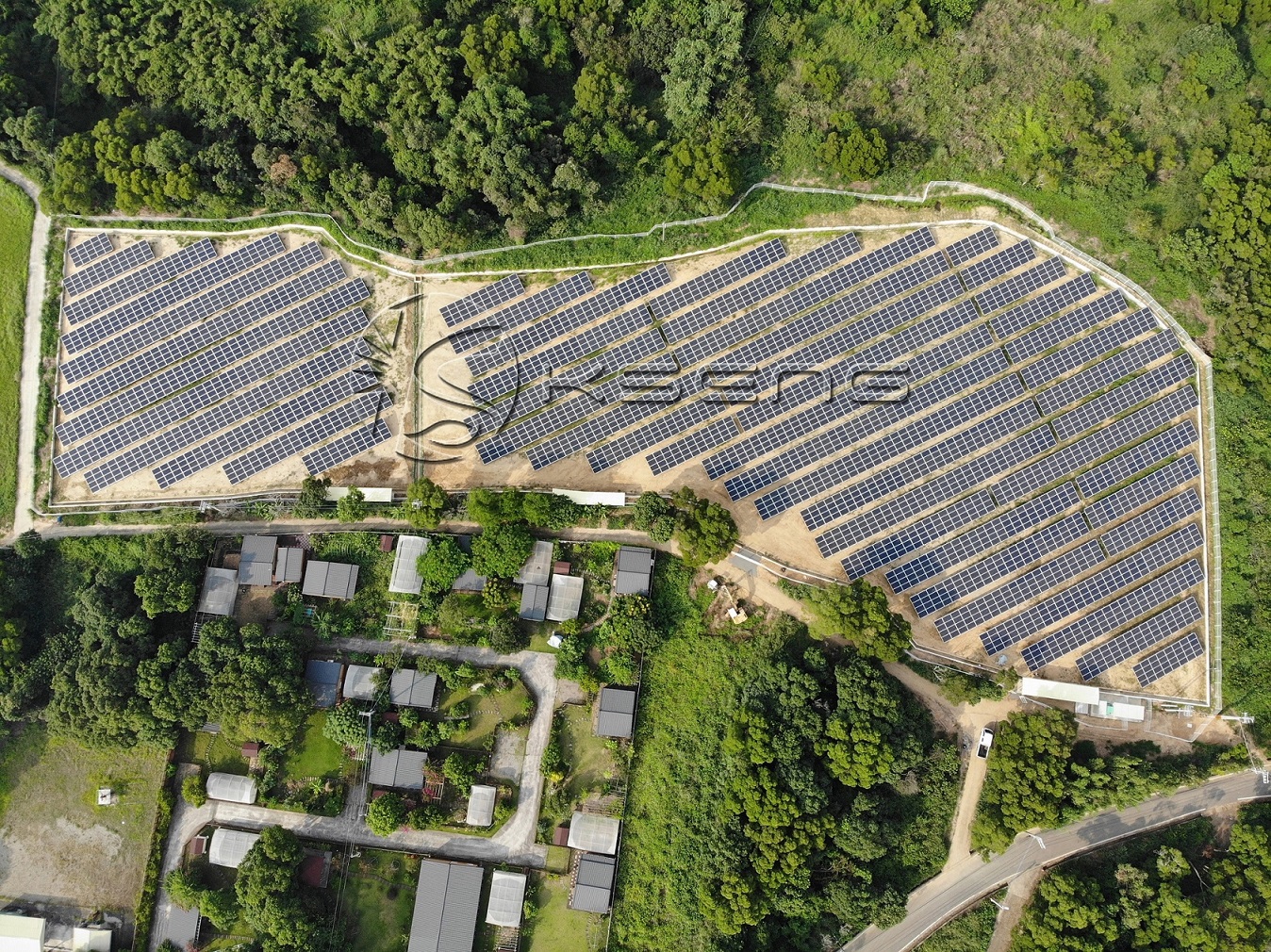 solar panel ground mounting frames