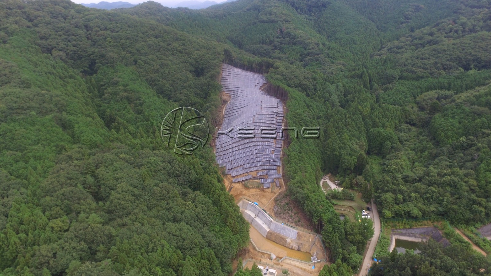 ground mounted solar panel mounting structure