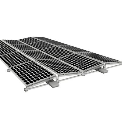 flat roof solar racking