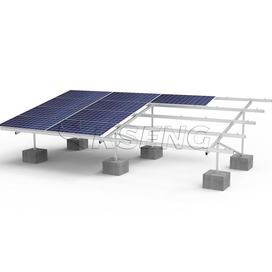 Concrete flat solar roof mounting system,Concrete base roof mounting system