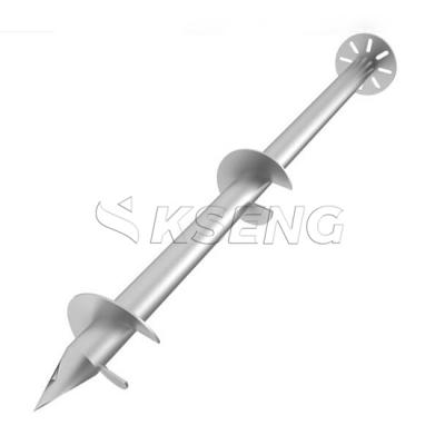Solar Ground Screw Pole Anchor