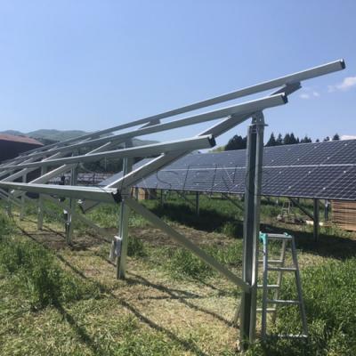ground solar mounting system