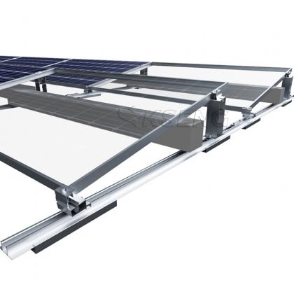 flat roof solar racking