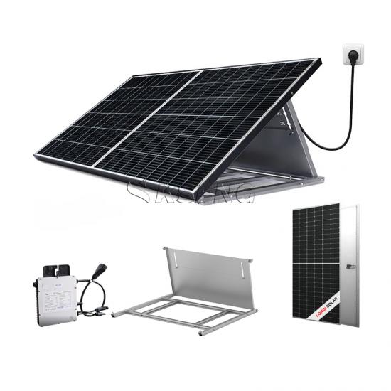 European Warehouse Easy solar kit 400W Plug And Play Solar System All In  One Solution Micro balkonkraftwerk Solar System Manufacturers