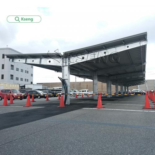 carbon steel carport solar