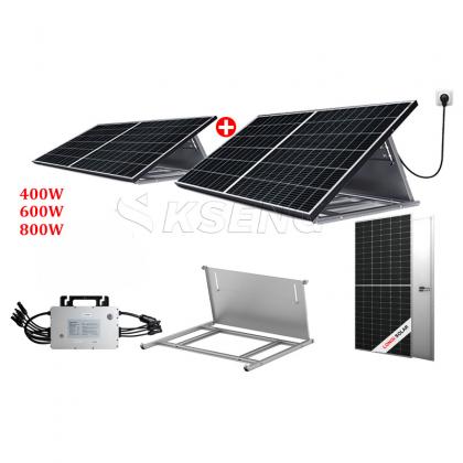 SOLARION Starter Kit solar pannel Plug & Play 400W - wall / floor -  delivered assembled - Carplug