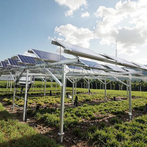 solar farm mounting system
