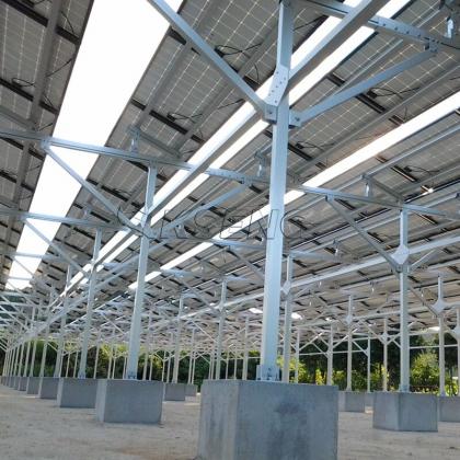 farm photovoltaic support installation
