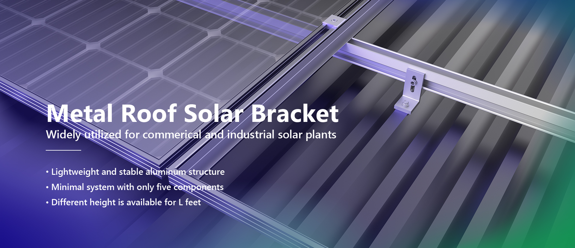 Solar roof mounting system