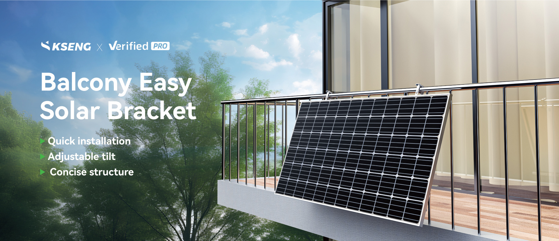 balcony solar bracket 