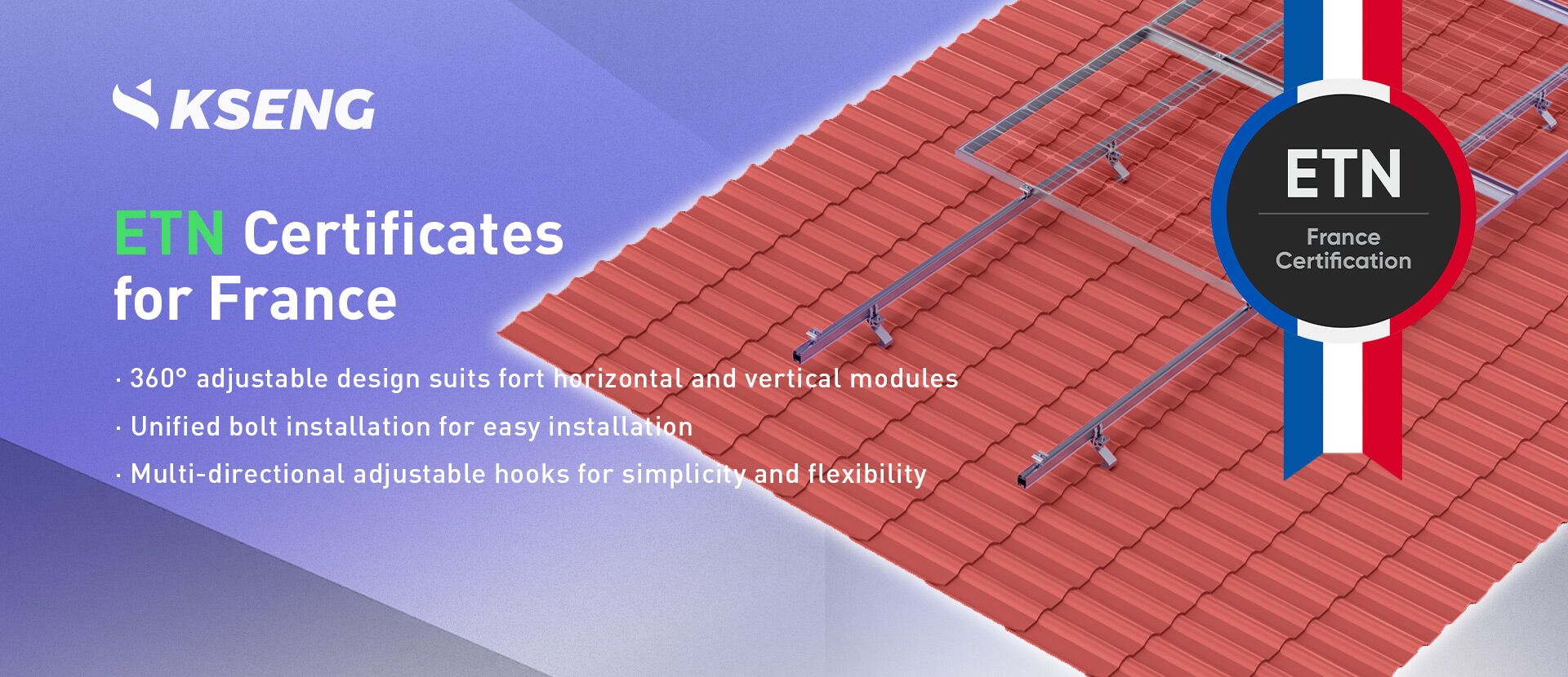 solar roof mounting system