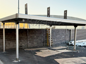 9KW-Solar Carport Mounting System Project in Israel