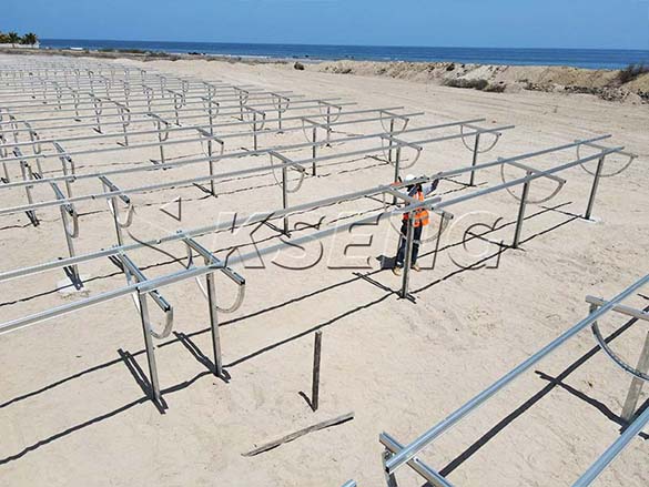 315KW- Manual Adjusatable Solar Ground Mount in Peru