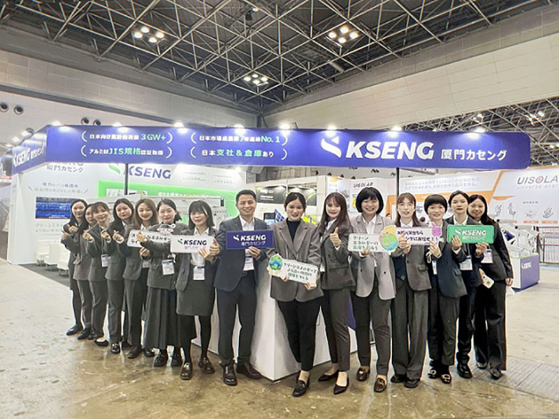 Kseng Solar Makes a Hit at PV EXPO TOKYO 2023