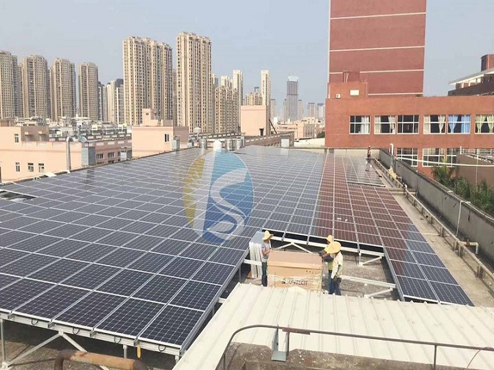 Xiamen China Roof Solar Project 400KW