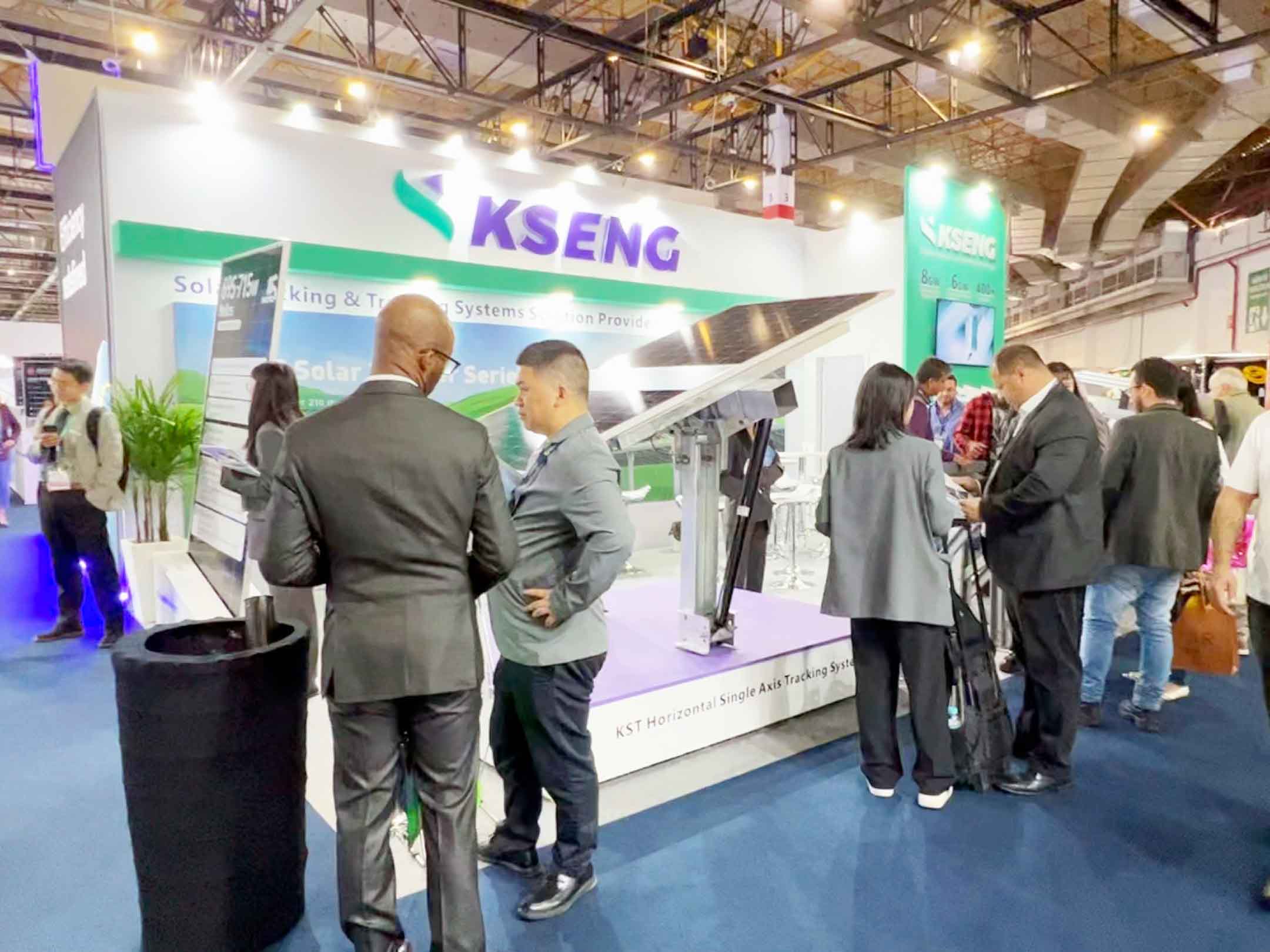 Kseng Solar Stands Out at Intersolar South America 2023 and ASEAN Sustainable Energy Week 2023 with Its All-scenario Solar Racking Solutions