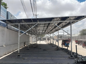 25KW-Solar Power Carport Solution in Somalia