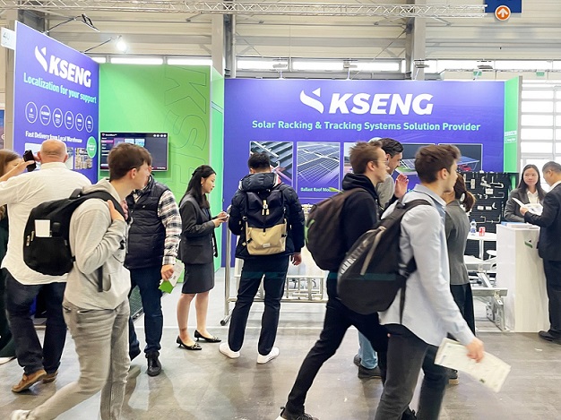 Kseng Solar exhibits its latest solar racking solutions at Greenpower 2023 in Poland