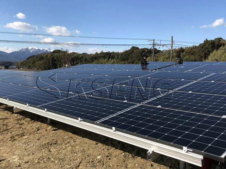 200KW-Solar Ground Mount Yokkaichi Generating Station Japan
